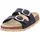 Fussbettpantoffel Blau 25