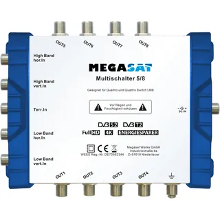 Megasat Multischalter 5/8, 0600150