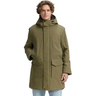 TOM TAILOR Denim Herren Parka mit wasserabweisender Funktion