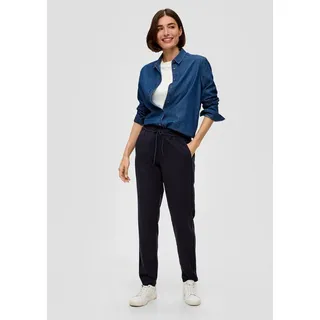 s.Oliver Damen 2145620 Hose - blau 40/SHORT