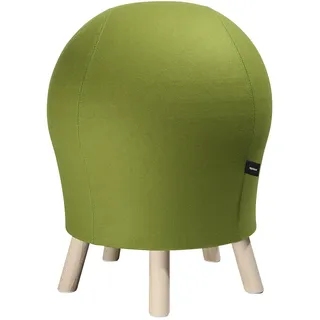 TOPSTAR SITNESS 5 Sitzhocker grün | Made in Germany | Ergonomisch | Bürohocker, Rollhocker | höhenverstellbar | Geprüfte Sicherheit nach GS-Intertek