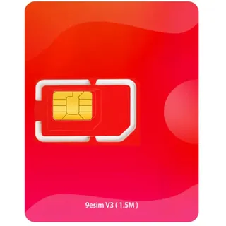 9esim v3 esim Adapter für entsperrte Android-handys internationales Reisen Europa usa Japan China unbegrenzte Daten SIM Karte vorgestanzt für einfache verwendung (Physical eSIM Karte)