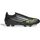 F50 League Laceless FG/MG Core Black / Iron Metallic / Lucid Lemon 45 1/3