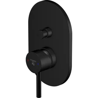 Steinberg 260 2103 3 Fertigmontageset für Wanne/Brause-Einhebelmischer mit automatischem Umsteller ohne Einbaukörper ohne Nano