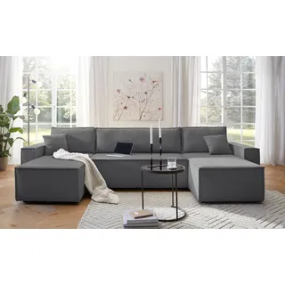OTTO home »CASSI L-Form, 311cm - OTTO. Verlässliche Qualität.« Schlaffunktion (133/200), Bettkasten, Cord, Unser Tiefpreis