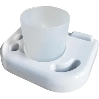 becherhalter 15,9x11x4cm + Becher PH WHITE