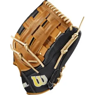 Wilson WBW1009761275 12,75 Inch Leder A2000 1799SS Baseball Outfield Glove | Rechtshänder Catch - Schwarz