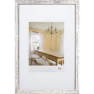 walther + design Peppers Bilderrahmen Holz silber 18x24 cm 2er Set