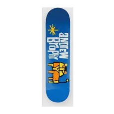 Girl Pictograph Brophy 8" Skateboard Deck uni, blau, Uni