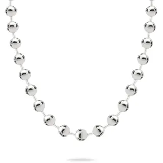 Liebeskind Berlin Damen Halskette LJ-1710-N-45 aus Edelstahl in IP Rhodium
