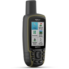 Garmin GPSMAP 65s – robustes GPS-Outdoor-Navi mit vorinstallierter TopoActive Europakarte, 2,6“ Farbdisplay, Barometer & Kompass. Navigation mit 5 Satellitensystemen und Multi-Frequenz-Technologie.