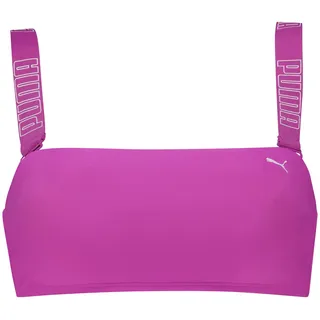 Puma Bandeau-Bikini-Top Damen Pink  L