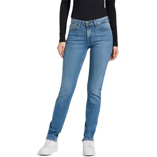 Lee Marion Classic Straight Fit Jeans - Cyber Blue - 34 - 31