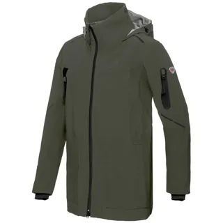 BP 1831-104-0073-Ln Wetterfeste Jacke, Stehkragen, verstellbare Kapuze, 180,00 g/m2 100% Polyester, oliv, Ln