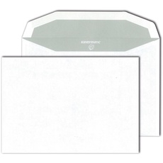 Bild von Kuvertierhüllen Kuvertmatic DIN C5 ohne Fenster weiß nassklebend 500 St.