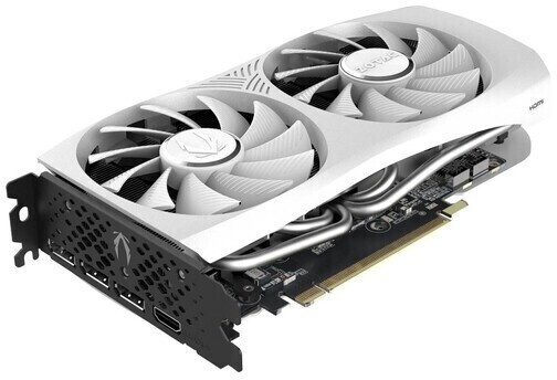 Bild von Gaming GeForce RTX 4070 Twin Edge OC White Edition, 12GB GDDR6X, HDMI, 3x DP (ZT-D40700Q-10M)