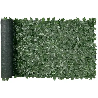 Vevor Sichtschutzelement 99 x 249 cm Grün Kunststoff