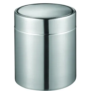 Eko Tischmülleimer 1,5 l Silber