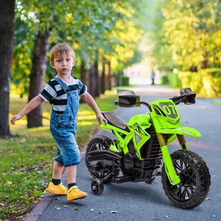 aiyaplay Kinder Elektromotorrad grün (6V)