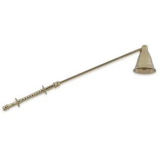 Riffelmacher 11998 - Kerzenlöscher aus Metall, Länge 25 cm, Silber, 1 Stück, für Advent, Weihnachten oder den Alltag