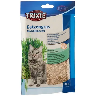 Trixie Katzengras Nachfüllbeutel 100g