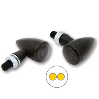 Highsider Apollo Bullet, LED Blinker - Schwarz