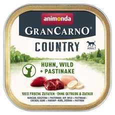 Bild GranCarno Adult Country Huhn, Wild & Pastinake Hundefutter nass