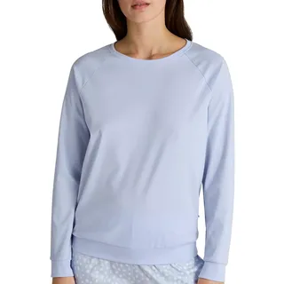 CALIDA Favourites Langarmshirt Damen | Raglanärmel, weiche Baumwolle mit glatter Interlock-Qualität und angenehmem Komfort als Schlafanzug-Oberteil