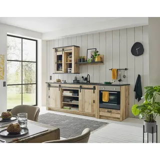 Home Affaire Küchenzeile Sherwood 264 cm beige