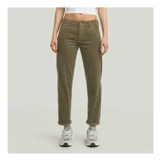 G-Star für Damen. D25257-E169-C249 Kate Boyfriend Chino-Hose grün (24/30), Lässig, Baumwolle
