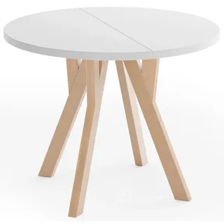 WFL GROUP Avero 90-190 x 77 cm weiß