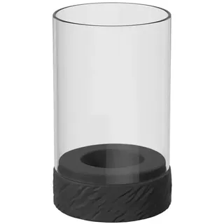 Villeroy & Boch Windlicht Manufacture Rock Home Glas/Keramik Schwarz
