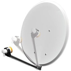 Bild von Sat-Receiver/Zubehör Sat-Antenne 65 cm mit klappbarem LNB-Arm