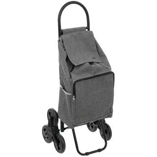 5 five simply smart 5five - einkaufswagen mit 6 rädern nomade metall grau