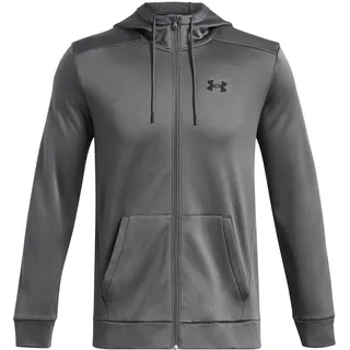 Under Armour Fleece Kapuzenjacke Herren Castlerock/Schwarz S