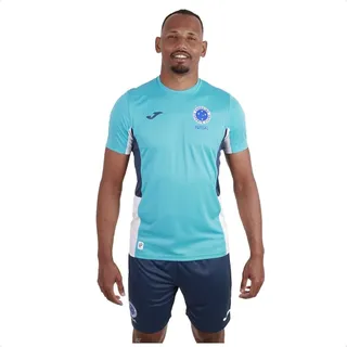 Joma Set mann Danubio II neon-türkis marineblau weiss