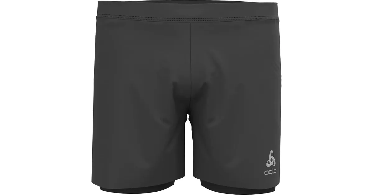 Odlo X-Alp 5 inch 2-in-1 Trail Running Short Dames - zwart