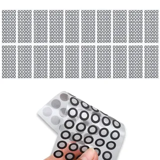3D -, 1000 PCS ID 6mm OD 10mm Hohe Reflexion Starker Adhäsion 3D -Tracking -Punkt -Referenzpunktmarker für Scanaufgaben, Bewegungsaufnahmen Felder