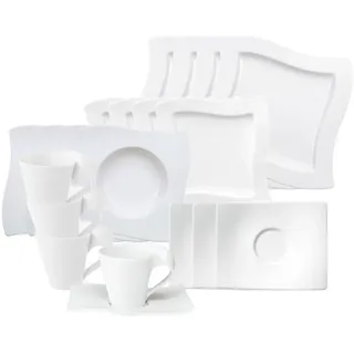 Villeroy & Boch NewWave Kombiservice 20-tlg. weiß