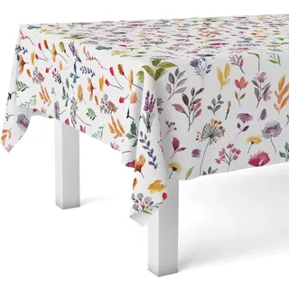 Martina Home Tischdecke aus Wachstuch für den Garten, rund, 140 cm