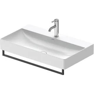 Duravit DuraSquare Handtuchhalter, für den Waschtisch 235380, 0031214600, Farbe: Schwarz Matt