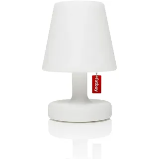 Fatboy Edison The Petit LED Tischlampe - 25cm Höhe - Weiß | Dimmbare Nachttischlampe mit Ladefunktion, Kabellos, Akku für 6 bis 20 Stunden, 3000K Leselampe, Indoor Outdoor Tischleuchte