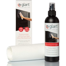 Glart Displayreiniger 250 ml und hochwertiges Ultra-Mikrofasertuch