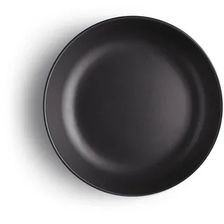 eva solo | Tiefer Teller Ø20 cm Nordic Kitchen | Für den täglichen Gebrauch geeignet | Schwarz