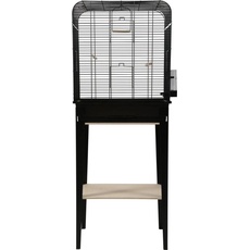 Zolux Chic Loft L cage with stand, black, Gehege