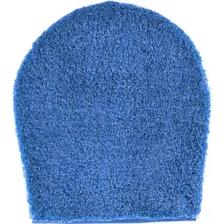 Grund Wc-Deckelbezug , Blau , Textil , 47x50 cm , Oeko-Tex® Standard 100, Made in Europe , Heimtextilien, Badtextilien, WC Vorleger