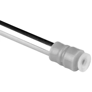 BestLivings Klemmstange (Chrome) Schraubtechnik ausziehbar 40-60 cm, Gardinenstange zum Klemmen, für leichte Gardinen, kein Bohren und kein Kleben