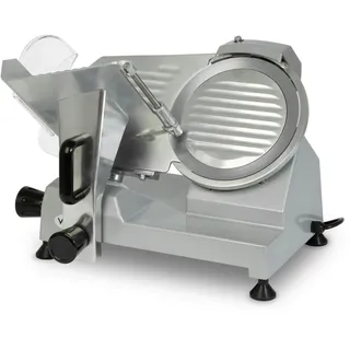 Vertes Gastro Aufschnittmaschine Schneidemaschine, Elektrisch mit 120W, Messer mit 220mm Durchmesser, Schnittstärke 0 bis 12mm