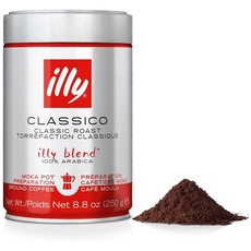 illycaffè Illy Classico Moka-Kaffee, 1 Dose à 250 g