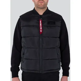 Alpha Industries Puffer Vest Schwarz M